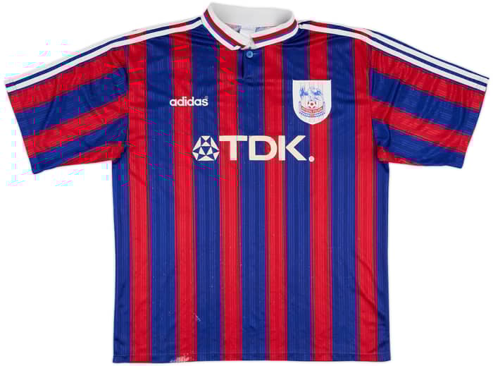 1996-98 Crystal Palace Home Shirt Brolin #12 - 7/10 - (XXL)