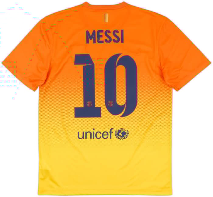 2012-13 Barcelona Basic Away Shirt Messi #10 - 10/10 - (M)