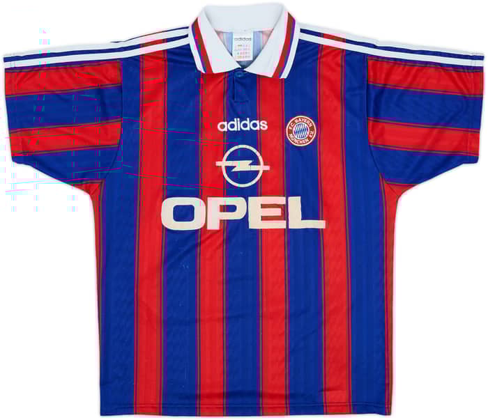 1995-97 Bayern Munich Home Shirt Klinsmann #18 - 6/10 - (S)