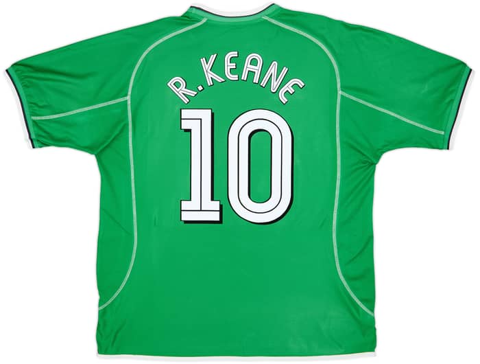 2001-03 Ireland Home Shirt R.Keane #10 - 6/10 - (XXL)