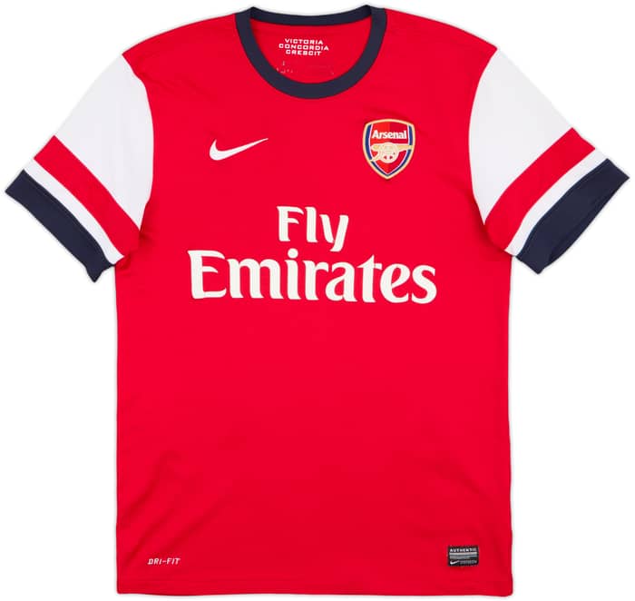 2012-14 Arsenal Home Shirt Arteta #8 - 5/10 - (M)