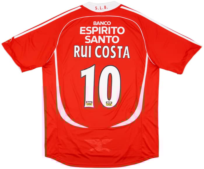 2006-07 Benfica Home Shirt Rui Costa #10 - 8/10 - (XL)