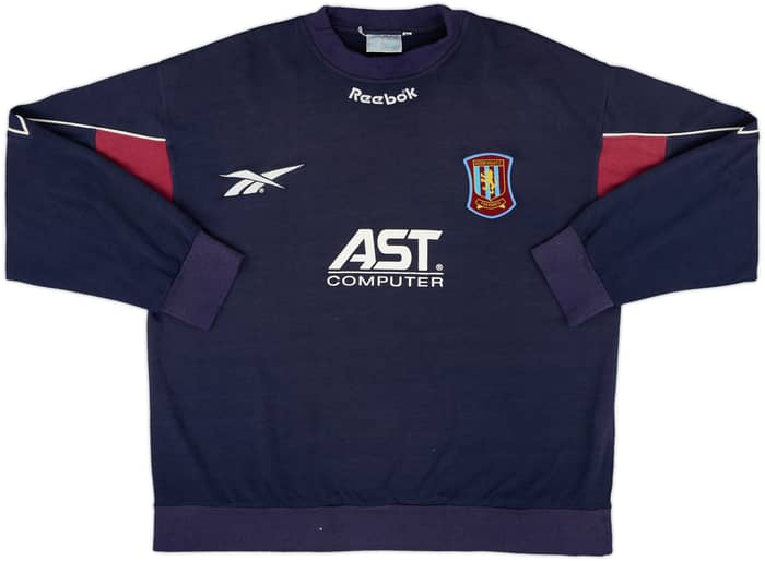 1997-98 Aston Villa Reebok Sweat Top - 7/10 - (XL)