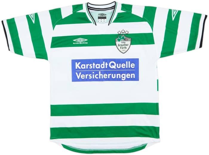 2002-03 Greuther Furth Home Shirt Rosler #20 - 8/10 - (S)