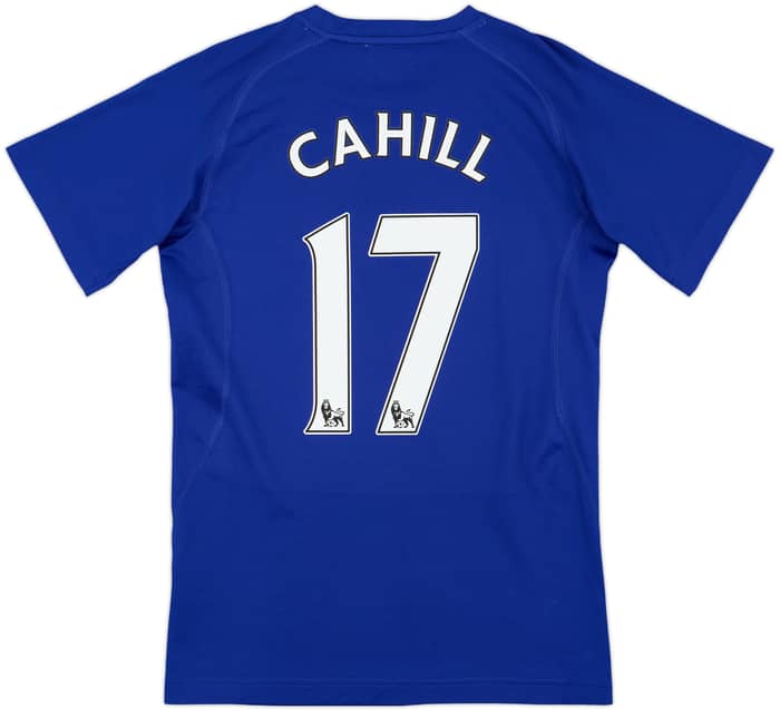 2010-11 Everton Home Shirt Cahill #17 - 9/10 - (S)