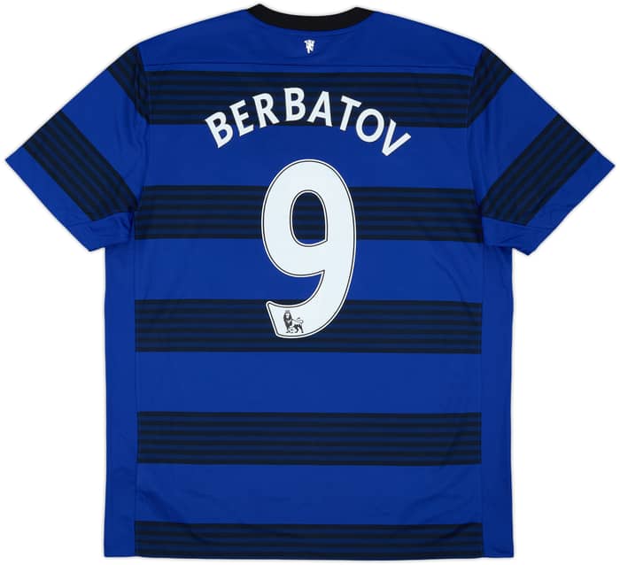 2011-13 Manchester United Away Shirt Berbatov #9 - 9/10 - (XL)