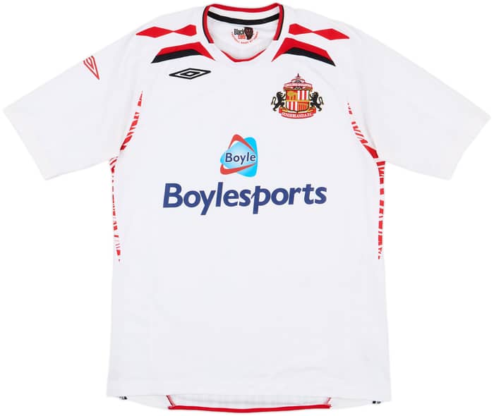 2007-08 Sunderland Away Shirt Yorke #19 - 7/10 - (M)