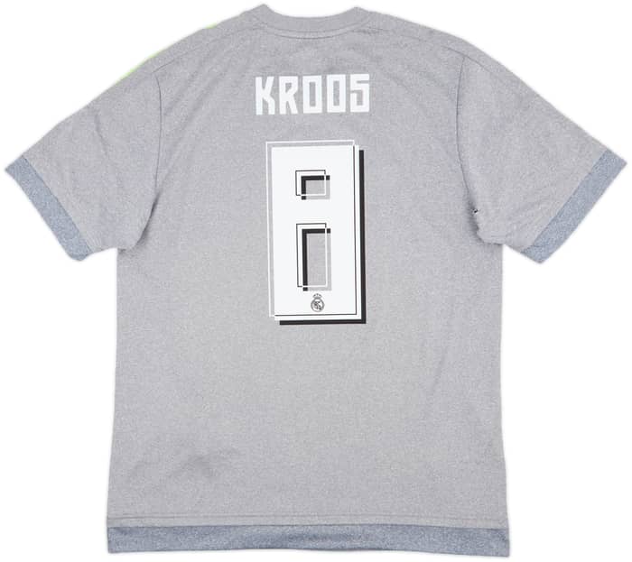 2015-16 Real Madrid Away Shirt Kroos #8 - 6/10 - (L)