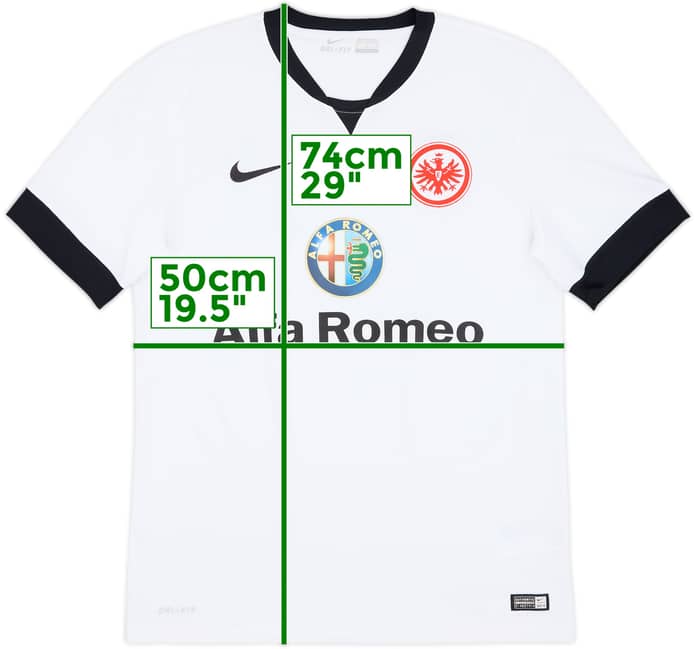 2014-15 Eintracht Frankfurt Away Shirt - 9/10 - (M)