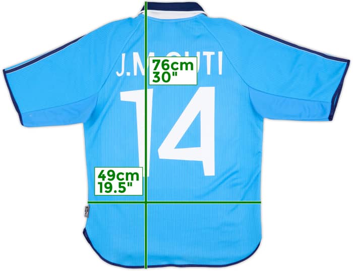 1999-00 Real Madrid Third Shirt J.M.Guti #14 - 8/10 - (S)