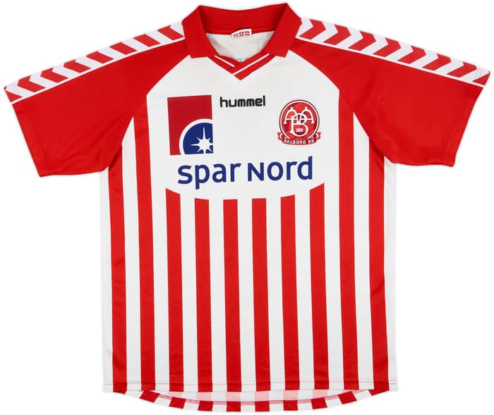 2006-07 AaB Aalborg Home Shirt - 7/10 - (XL)