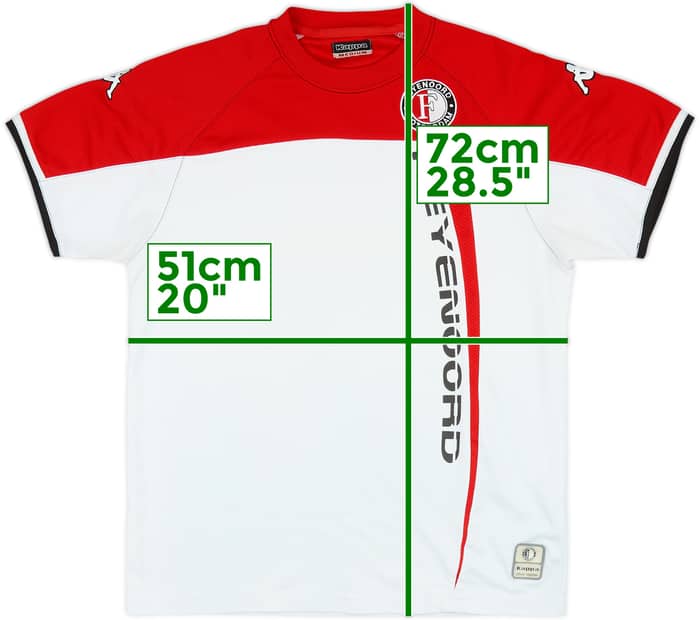 2007-08 Feyenoord Kappa Training Shirt - 6/10 - (M)