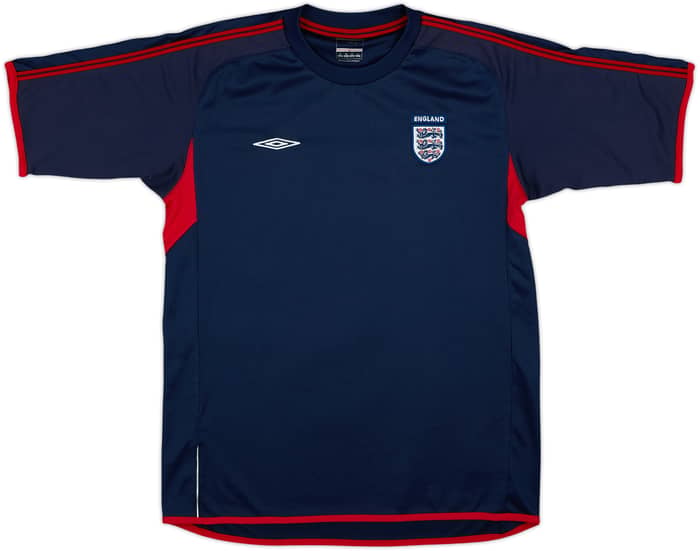 2004-06 England Umbro Training Shirt - 8/10 - (M)