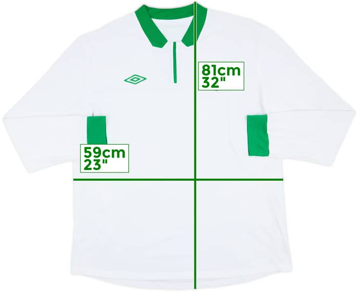 2014-15 Al-Ahli Home L/S Shirt - 7/10 - (XXL)