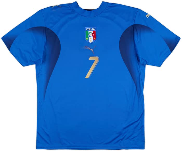2006 Italy Home Shirt Del Piero #7 - 5/10 - (M)