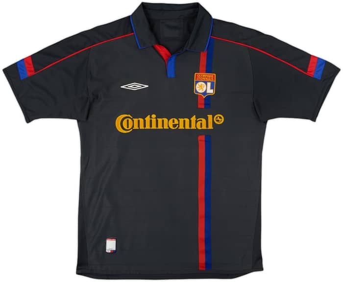 2003-04 Lyon Away Shirt Juninho #8 - 6/10 - (L)