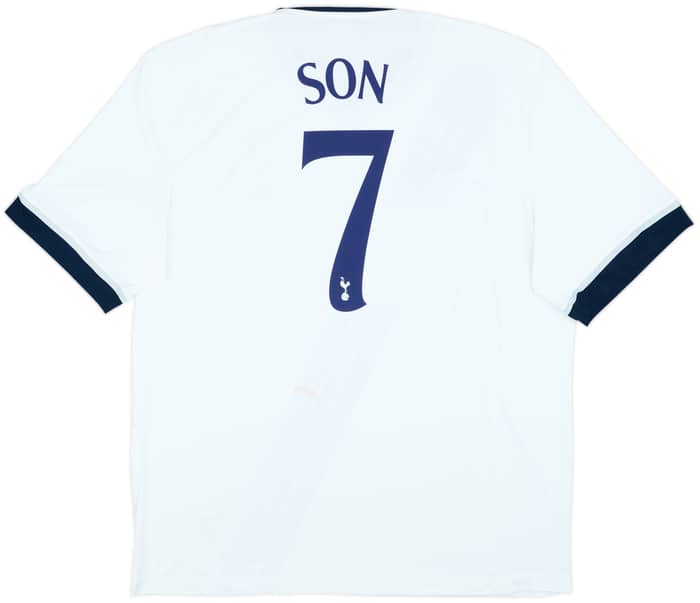 2015-16 Tottenham Home Shirt Son #7 - 6/10 - (3XL)