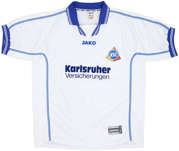 2000-01 Karlsruhe Away Shirt Waterink #25 - 5/10 - (XXL)