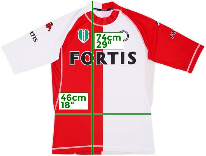 2004-05 Feyenoord Home Shirt - 8/10 - (L)