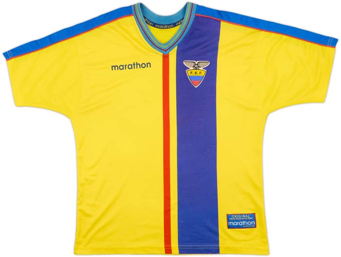 1998-01 Ecuador Home Shirt - 7/10 - (L)
