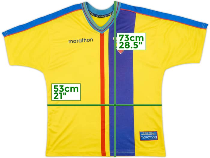 1998-01 Ecuador Home Shirt - 7/10 - (L)