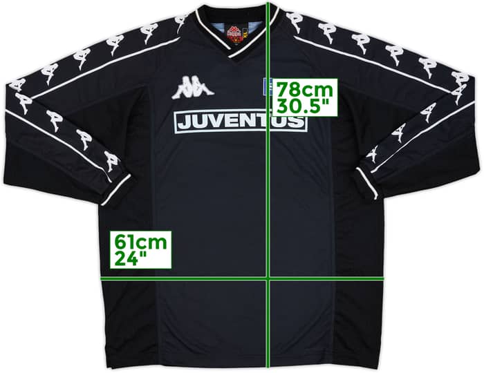 1997-98 Juventus Kappa Training L/S Shirt - 8/10 - (XL)