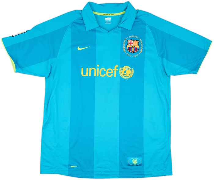 2007-09 Barcelona Away Shirt Ronaldinho #10 - 10/10 - (XXL)