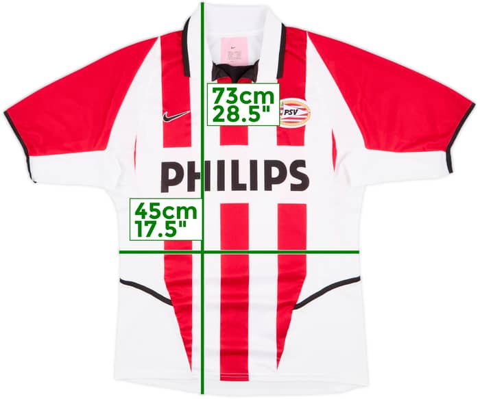 2002-03 PSV Home Shirt - 8/10 - (S)