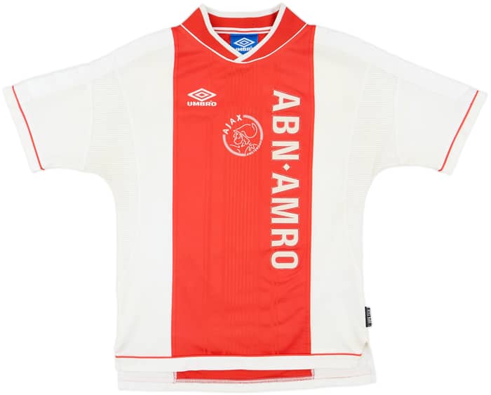1999-00 Ajax Home Shirt Van Der Vaart #43 - 8/10 - (M)