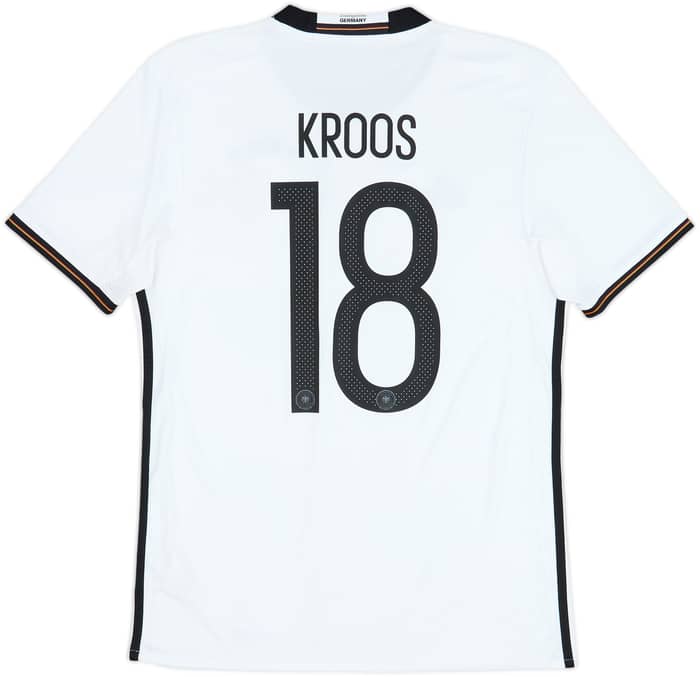 2015-16 Germany Home Shirt Kroos #18 - 6/10 - (M)
