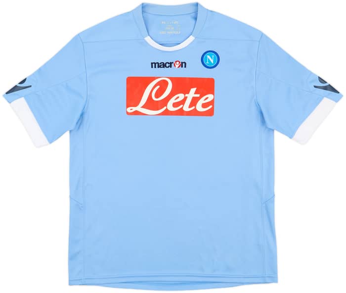 2010-11 Napoli Home Shirt - 10/10 - (L.Boys)