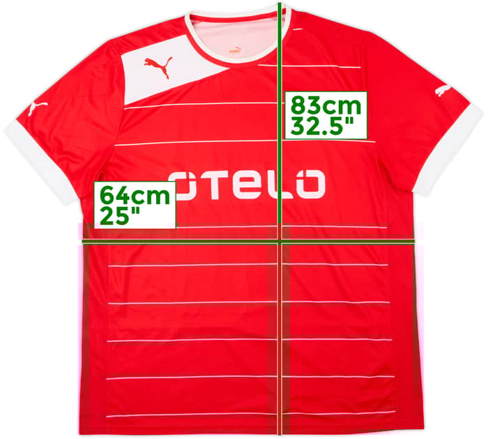 2012-13 Fortuna Dusseldorf Home Shirt - 6/10 - (3XL)