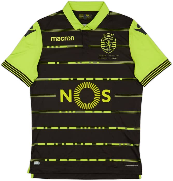 2017-18 Sporting CP Away Shirt - 8/10 - (L)