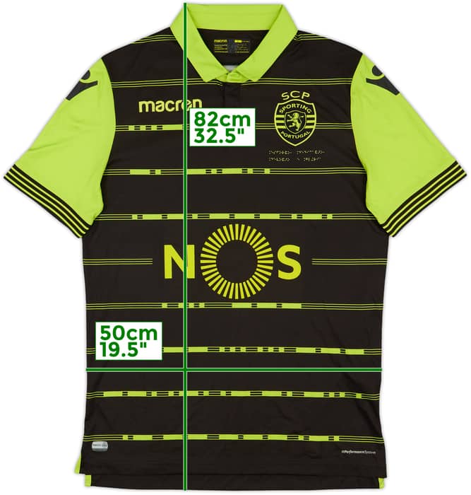 2017-18 Sporting CP Away Shirt - 8/10 - (L)