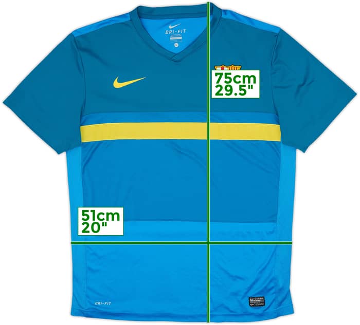 2011-12 Barcelona Nike Training Shirt - 9/10 - (L)