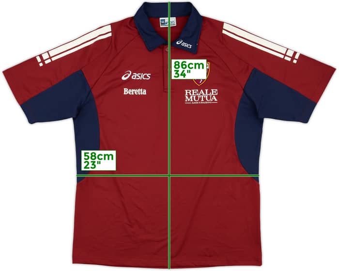 2006-07 Torino Asics Polo Shirt - 5/10 - (XL)