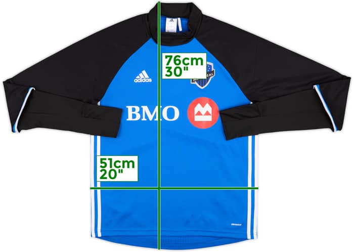 2015-16 Montreal Impact adidas Drill Top - 8/10 - (M)