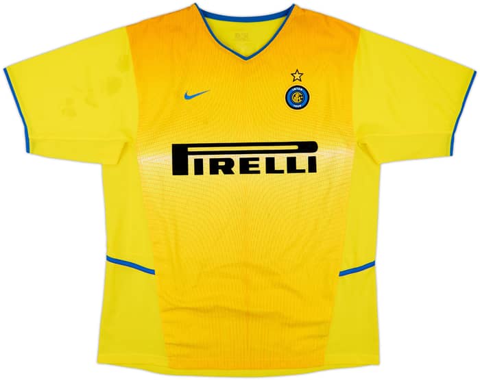 2002-03 Inter Milan Third Shirt J.Zanetti #4 - 7/10 - (L)