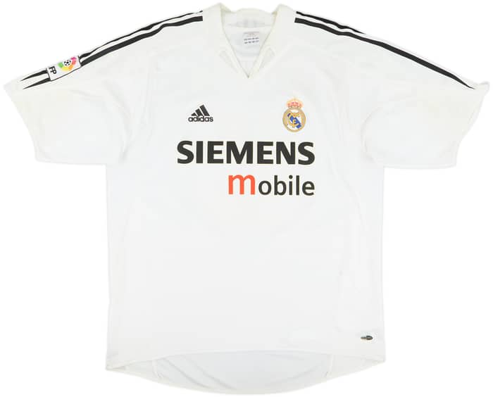 2004-05 Real Madrid Home Shirt Beckham #23 - 8/10 - (L)