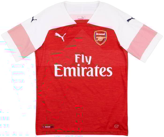 2018-19 Arsenal Home Shirt Saka #87 - 10/10 - (S)