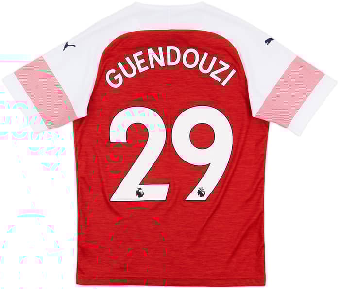 2018-19 Arsenal Home Shirt Guendouzi #29 - 7/10 - (S)