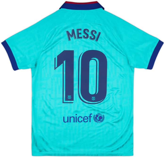 2019-20 Barcelona Third CL Shirt Messi #10 - 9/10 - (M)
