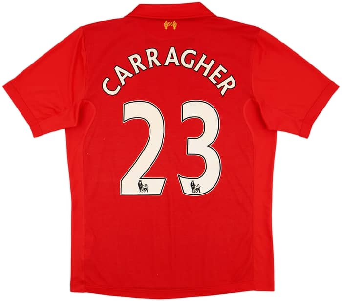 2012-13 Liverpool Home Shirt Carragher #23 - 8/10 - (L)