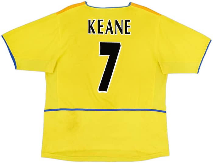 2002-03 Leeds United Away Shirt Keane #7 - 7/10 - (XL)