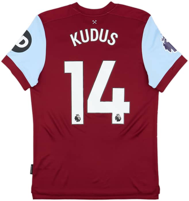 2023-24 West Ham United Home Shirt Kudus #14 - 10/10 - (M)