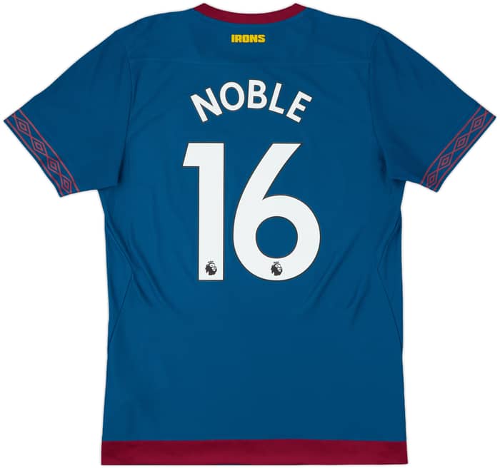 2018-19 West Ham Away Shirt Noble #16 - 10/10 - (M)