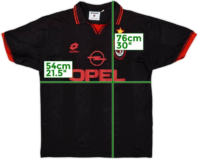 1996-97 AC Milan Third Shirt #10 - 6/10 - (L)