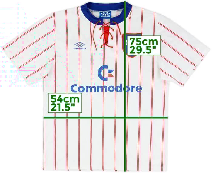 1992-94 Chelsea Away Shirt - 7/10 - (L)