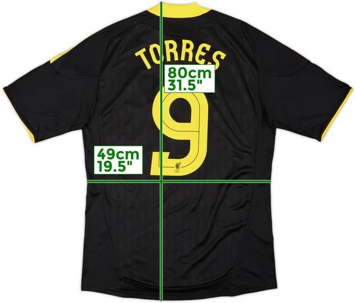 2010-11 Liverpool Third Shirt Torres #9 (M)