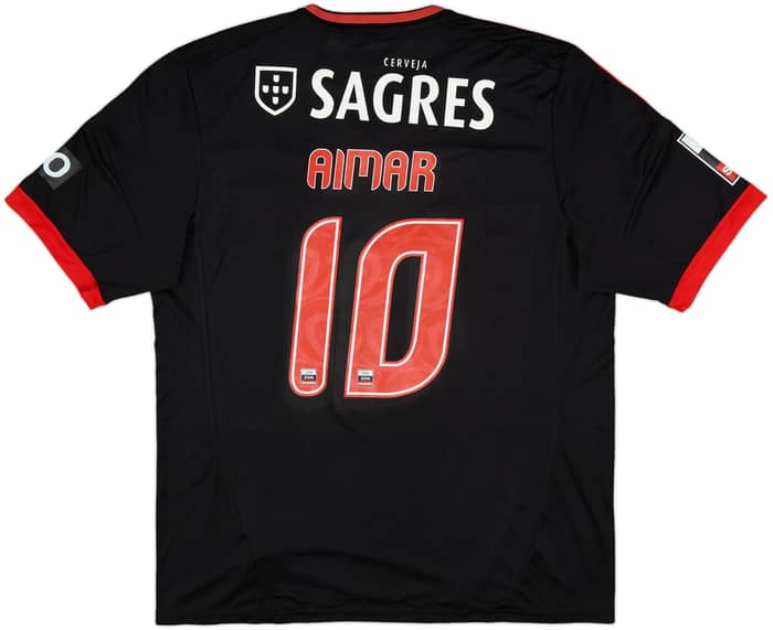 2012-13 Benfica Away Shirt Aimar #10 - 5/10 - (XL)